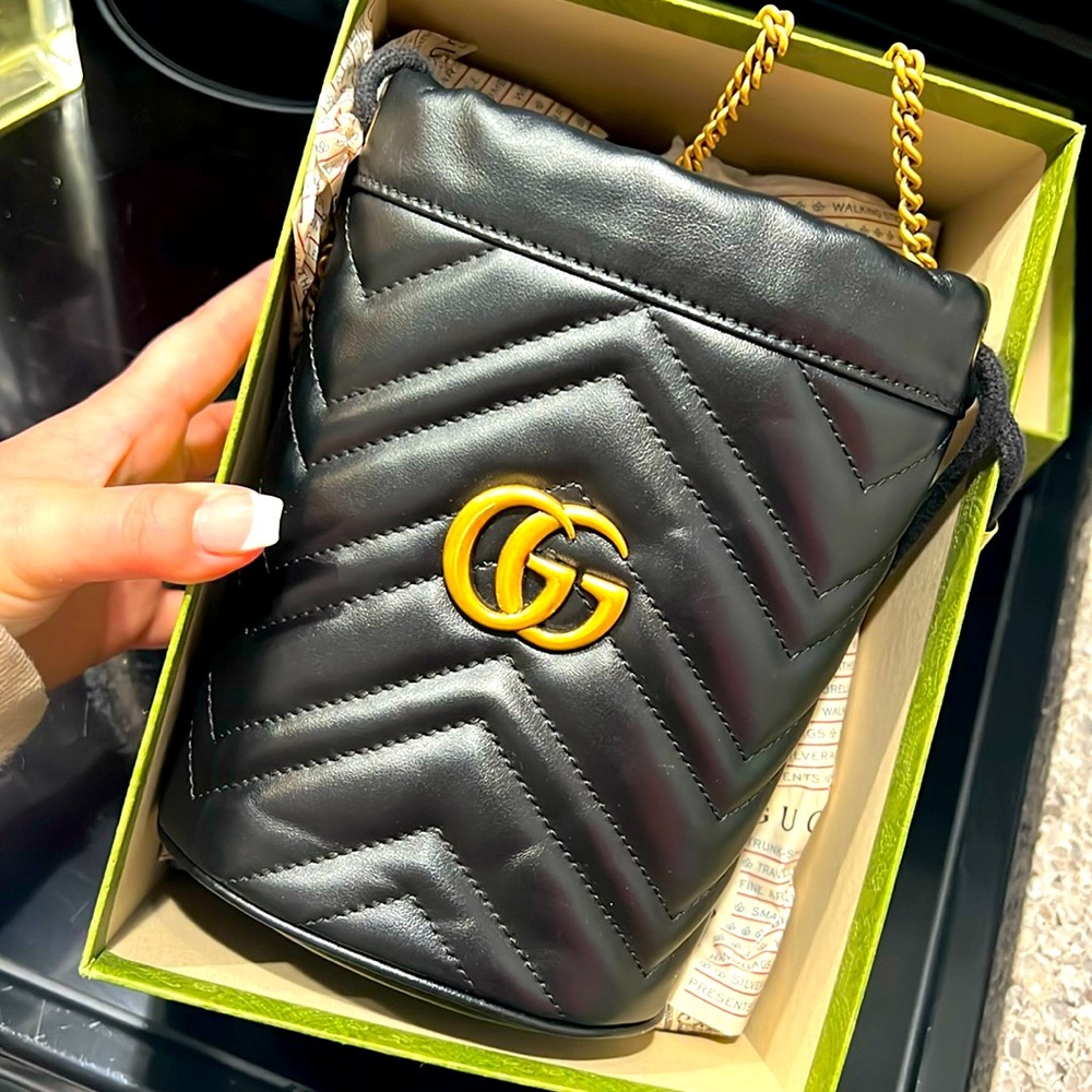 Gucci Marmont Bucket Bag